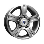 Диски КиК 7,0\R16 5*139.7 ET35 d110.1 Дарк платинум