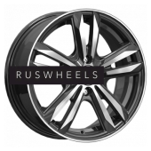 Диски iFree 6x15/4x100 ET50 D60,1 Маскот (КС870) Блэк Джек