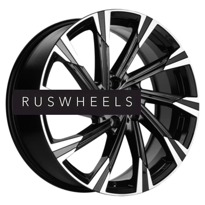 Диски Khomen Wheels 7,5x19/5x108 ET46 D63,4 KHW1901 (Tugella) Black-FP
