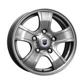 Диски КиК  Тигр (КС452)  7,0\R16 5*139,7 ET40  d98,5  Дарк платинум  [72288]