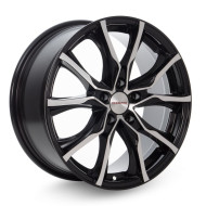 Диски КиК 7.5\R17 5*112 ET37 d66.6 Алмаз черный