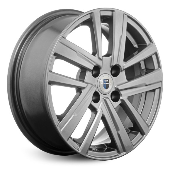 Диски КиК 6,0\R15 4*100 ET37 d60.1 Дарк платинум