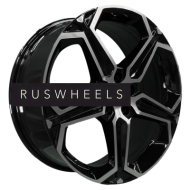 Диски Khomen Wheels 7,5x19/5x114,3 ET45 D60,1 KHW1909 (Geely Atlas(Pro)/Changan CS55(75)) Black-FP