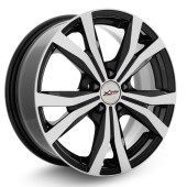 Диски Xtrike 6.5\R16 5*114.3 ET45 d67.1 BK/FP Диски Xtrike 6.5\R16 5*114.3 ET45 d67.1 BK/FP