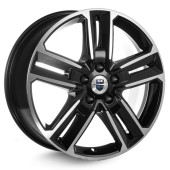 Диски КиК 8,0\R18 5*114.3 ET45 d67.1 Алмаз черный