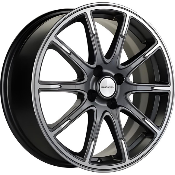 Диски Khomen Wheels 6.5\R17 4*100 ET41 d60.1 Gray-FP