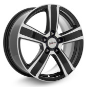 Диски Xtrike 7,0\R16 5*114.3 ET45 d60.1 BK/FP Диски Xtrike 7,0\R16 5*114.3 ET45 d60.1 BK/FP