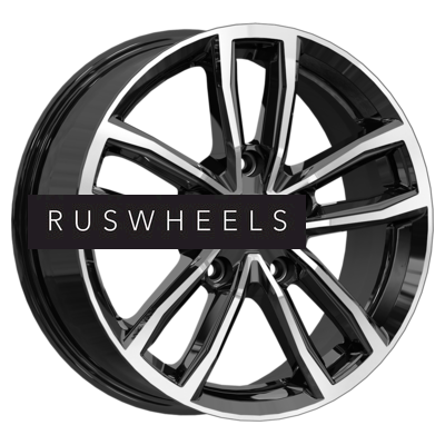 Диски КИК 6,5x17/5x114,3 ET40 D66,1 Каланг (КС1086) Алмаз черный