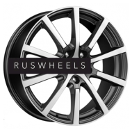 Диски iFree 7x17/5x114,3 ET39 D60,1 Big Byz (КС680) Блэк Джек