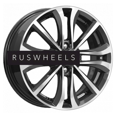 Диски iFree 6x16/4x100 ET45 D56,6 Панган (КС938) Блэк Джек