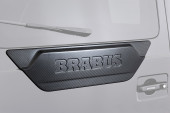 Накладка Brabus на заднюю дверь для G-class. Карбон (матовая)