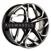 Диски Khomen Wheels 7x17/5x110 ET40 D67,1 KHW1716 (Evolute i-Joy) Black-FP Диски Khomen Wheels 7x17/5x110 ET40 D67,1 KHW1716 (Evolute i-Joy) Black-FP