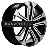 Диски Khomen Wheels 7x18/5x108 ET37 D65,1 KHW1803 (Evolute i-JOY) Black-FP Диски Khomen Wheels 7x18/5x108 ET37 D65,1 KHW1803 (Evolute i-JOY) Black-FP