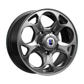 Диски КиК 7,0\R16 5*139.7 ET35 d108.5 Дарк платинум