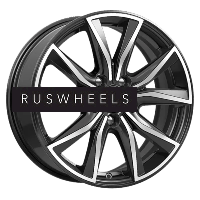 Диски КИК 7x17/5x114,3 ET45 D67,1 КС867 Алмаз черный Диски КИК 7x17/5x114,3 ET45 D67,1 КС867 Алмаз черный