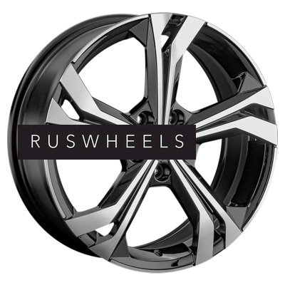 Диски Replay 7x18/5x114,3 ET35 D60,1 TY371 BKF (конус, C570)