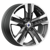 Диски КиК  Висмут (КС100)  7,0\R16 5*115 ET40  d70,2  алмаз чёрный  [79149]  Fb max 650 kg