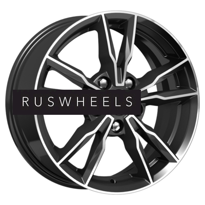 Диски iFree 6,5x16/5x108 ET40 D67,1 Икигай (КС865) Блэк Джек