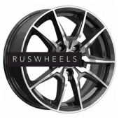 Диски K&K 6,5x16/5x114,3 ET38 D67,1 Адамар (КС886) Алмаз черный