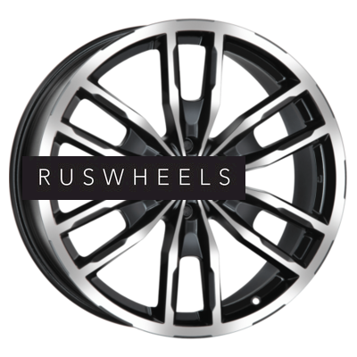 Диски MAK 8x18/6x130 ET53 D84,1 Peak Black mirror