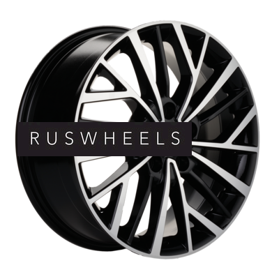 Диски Khomen Wheels 7x17/5x114,3 ET39 D60,1 KHW1717 (RAV4) Black-FP