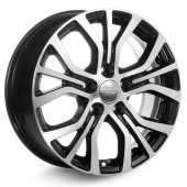 Диски КиК  Nissan Qashqai (КСr736)  6,5\R16 5*114,3 ET40  d66,1  Алмаз черный  [67992]
