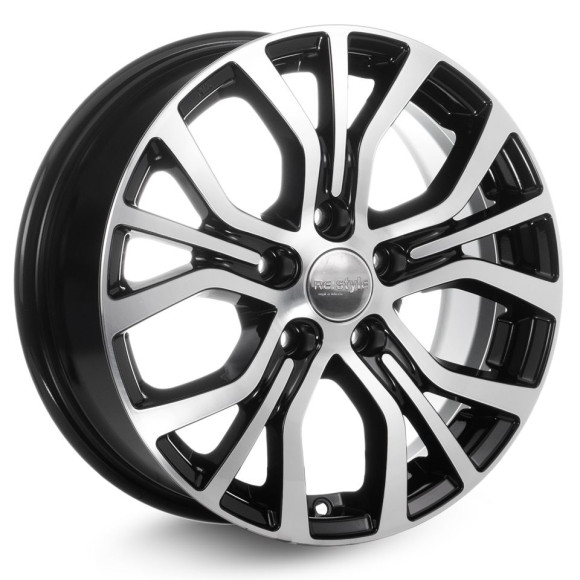 Диски КиК  Nissan Qashqai (КСr736)  6,5\R16 5*114,3 ET40  d66,1  Алмаз черный  [67992]