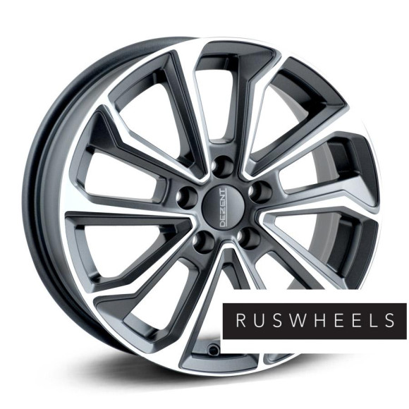 Диски Dezent R16 / 6.5J PCD 5x114.3 ЕТ 45 ЦО 60.1 KS dark Диски Dezent R16 / 6.5J PCD 5x114.3 ЕТ 45 ЦО 60.1 KS dark