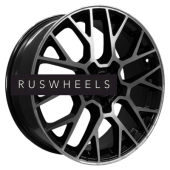 Диски Khomen Wheels 7x18/5x114,3 ET38 D67,1 KHW1818 (Mitsubishi Outlander) Black