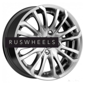 Диски КИК 6,5x16/4x100 ET45 D67,1 Рим (КС639) Дарк платинум Диски КИК 6,5x16/4x100 ET45 D67,1 Рим (КС639) Дарк платинум