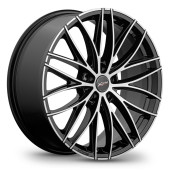 Диски X'trike  X-141  8,0\R20 5*108 ET45  d60,1  BK/FP  [14104AK]  Chery Tiggo 8 Pro