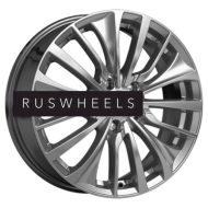 Диски КИК 6,5x17/5x112 ET38 D57,1 Flanker (КС1097) Дарк платинум