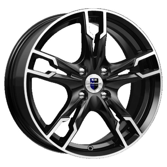 Диски КиК  Солар (КС875)  7,0\R17 5*112 ET50  d66,6  Алмаз черный  [75062SK]  <С>