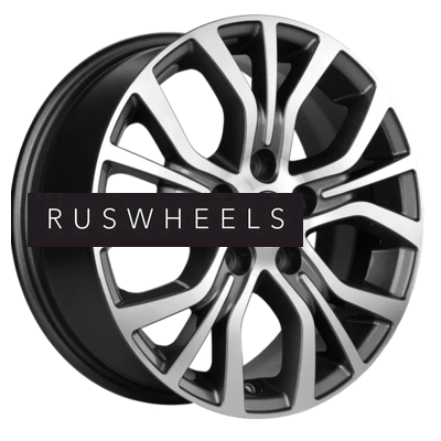 Диски Khomen Wheels 6,5x16/5x110 ET43 D65,1 KHW1608 (Opel Zafira) Gray-FP