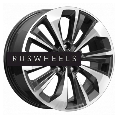 Диски КИК 7x17/5x108 ET50 D63,35 Авиор (КС936) Алмаз черный