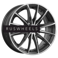 Диски КИК 6x15/4x98 ET35 D58,5 Пойнт Бланк (KC884) Алмаз черный SK