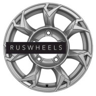 Диски Khomen Wheels 5,5x15/5x139,7 ET5 D98,5 KHW1505 (Lada NIVA 4x4) F-Silver