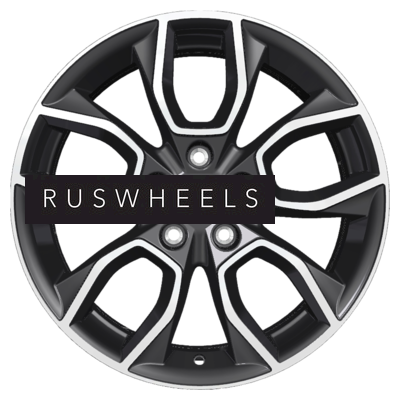 Диски Khomen Wheels 7x17/5x108 ET50 D63,35 KHW1713 (Ford C-Max) Black-FP