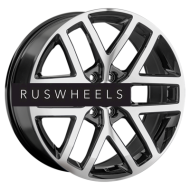 Диски Replay 9x22/6x139,7 ET28 D78,1 CL67 BKF (пш)