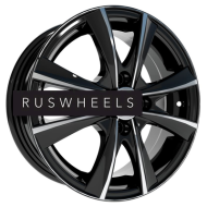 Диски СКАД 5,5x14/4x100 ET49 D56,6 Мальта (КЛ248) Алмаз (АРС 014 black)