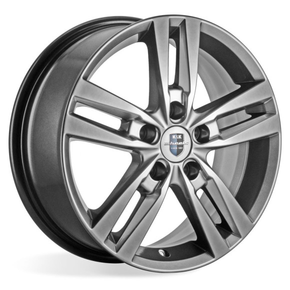 Диски КиК  Rassvet (КС868)  6,5\R16 5*114,3 ET50  d66,1  Дарк платинум  [77332]