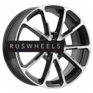 Диски iFree 6,5x17/5x114,3 ET49 D67,1 Skibidi (КС909) Блэк Джек