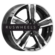 Диски КИК 6,5x16/5x114,3 ET38 D67,1 Оклахома (КС998) Алмаз черный