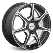 Диски Xtrike 6,0\R14 4*114.3 ET35 d67.1 BK/FP