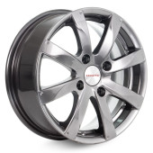 Диски КиК 6,0\R15 4*100 ET38 d67.1 Дарк платинум Диски КиК 6,0\R15 4*100 ET38 d67.1 Дарк платинум