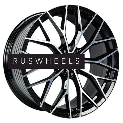 Диски INCH 9,5x21/5x130 ET46 D71,6 GA8532 Gloss Black Machined Face (ZJH) FlowForming Диски INCH 9,5x21/5x130 ET46 D71,6 GA8532 Gloss Black Machined Face (ZJH) FlowForming