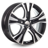 Диски КиК  Nissan Juke (КСr673)  7,0\R17 5*114,3 ET47  d66,1  Алмаз черный  [63570]