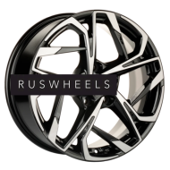 Диски Khomen Wheels 7x17/5x114,3 ET40 D66,1 KHW1716 (Qashqai) Black-FP