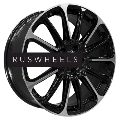 Диски Khomen Wheels 7,5x19/5x114,3 ET45 D60,1 KHW1910 (Geely Atlas(Pro)/Changan CS55(75)) Black-FP