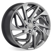 Диски КиК  Renault Koleos (КСr883)  7,0\R18 5*114,3 ET35  d66,1  Дарк платинум  [77178]